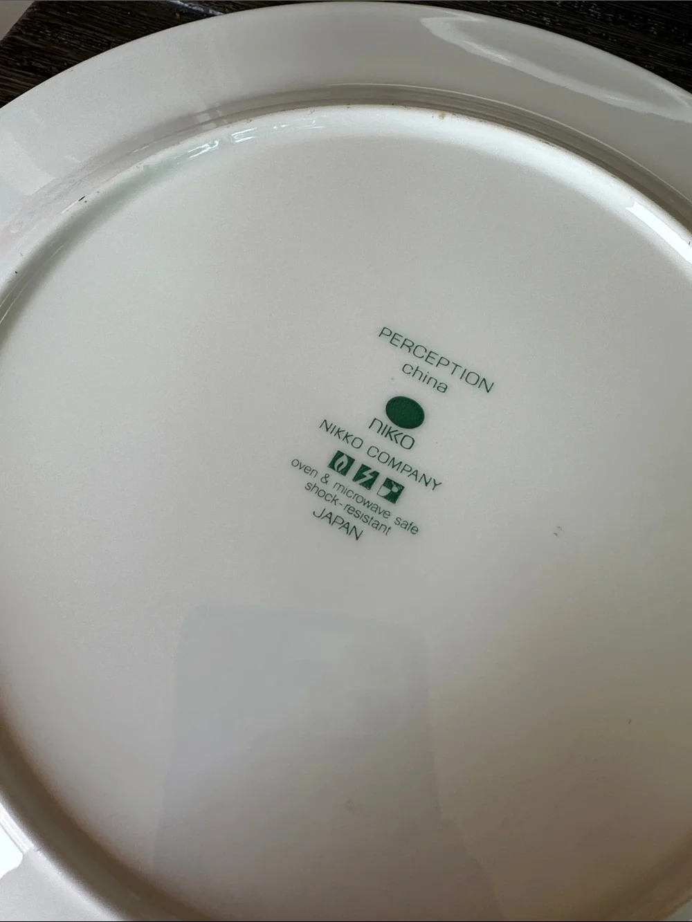 Nikko Japan vintage perceptions collectible set of four dinner plates 9D sea lif